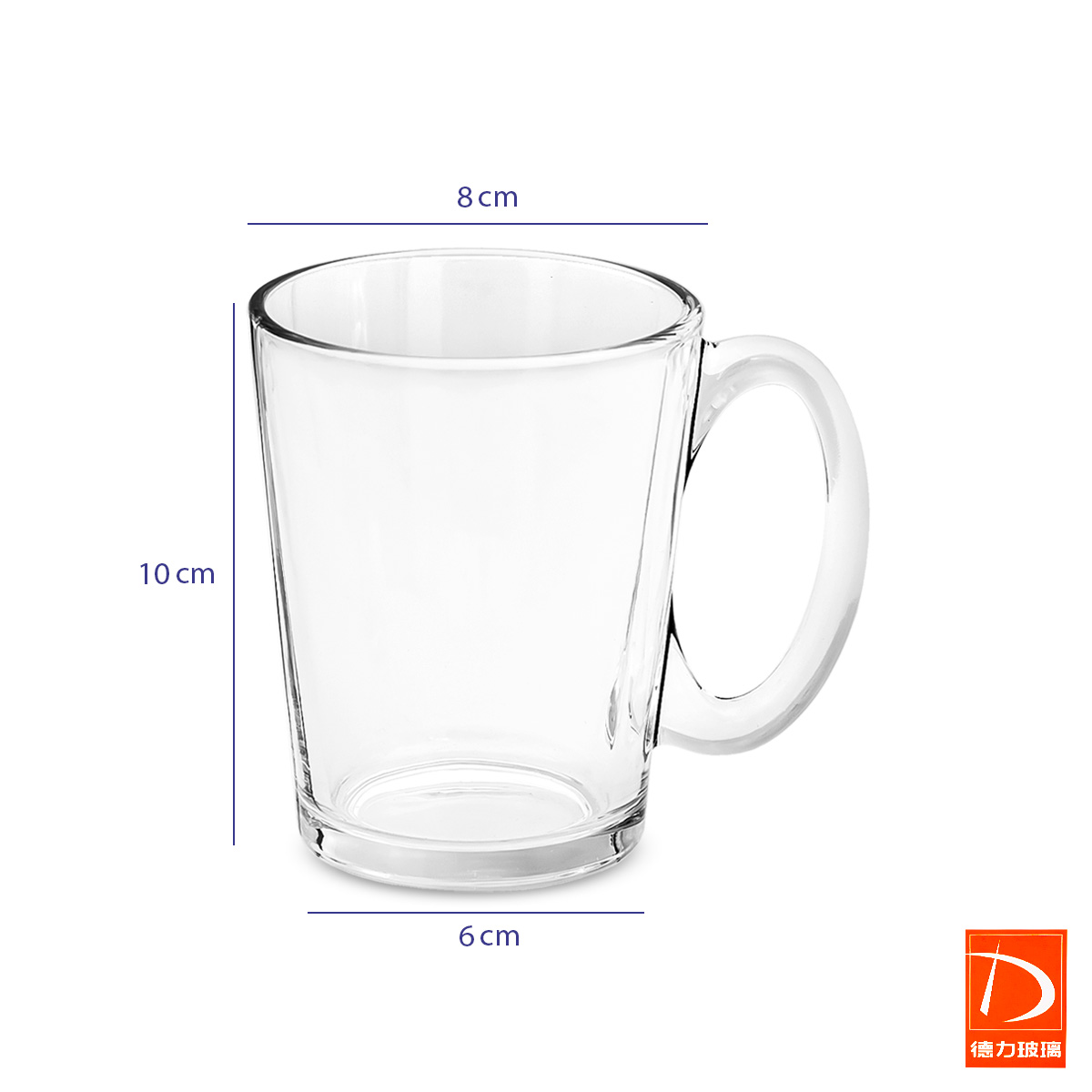 لیوان دلی اوشن ساده 6 عددی