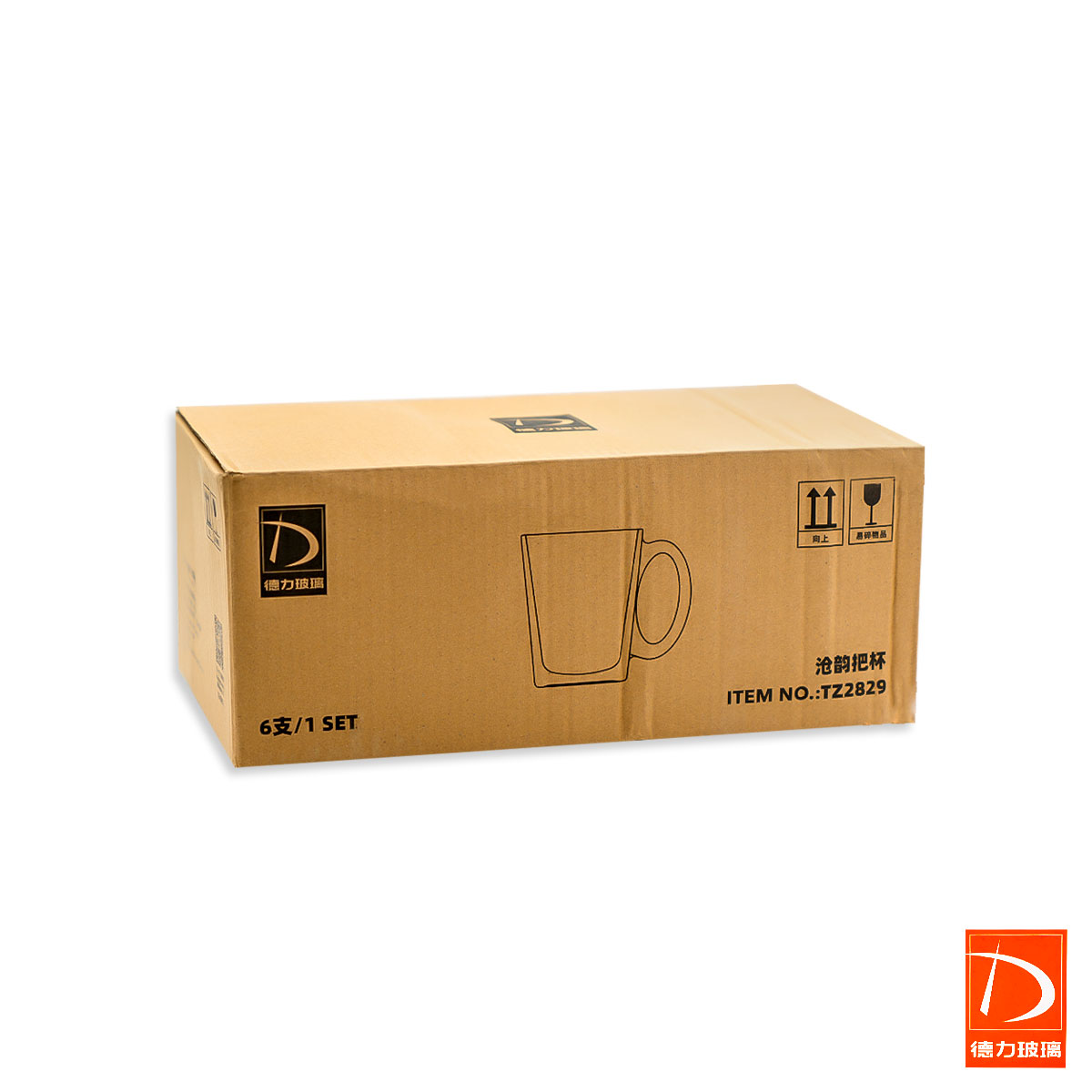 لیوان دلی اوشن ساده