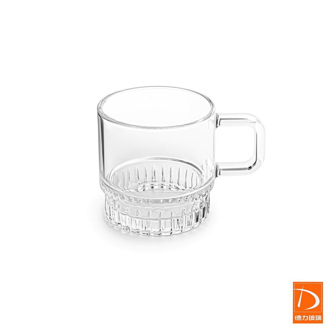 فنجان دسته دار دلی گلس 6 عددی کد TCF057