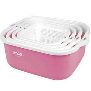 تصویر برای دسته  ست آبکش و لگن پلاستیکی