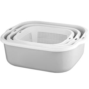 تصویر برای دسته  ست آبکش و لگن لیمون