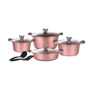 تصویر برای دسته  قابلمه رزگلد