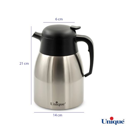 فلاسک استیل یونیک گنجایش 1.5 لیتر بدون شیشه