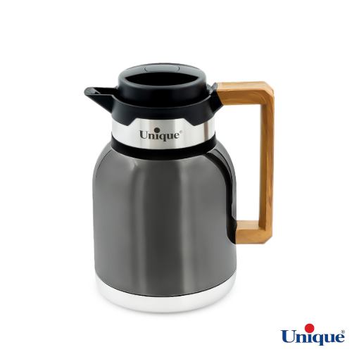 فلاسک UN-1858 دسته چوبی یونیک 1.5 لیتر بدون شیشه