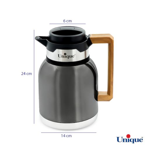 فلاسک UN-1858 دسته چوبی یونیک