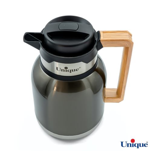 فلاسک دسته چوبی یونیک بدون شیشه