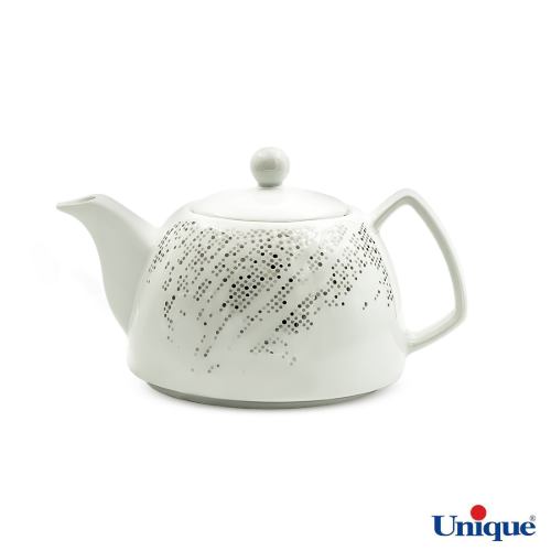 قوری چینی یونیک مدل ماتریکس UN-7542