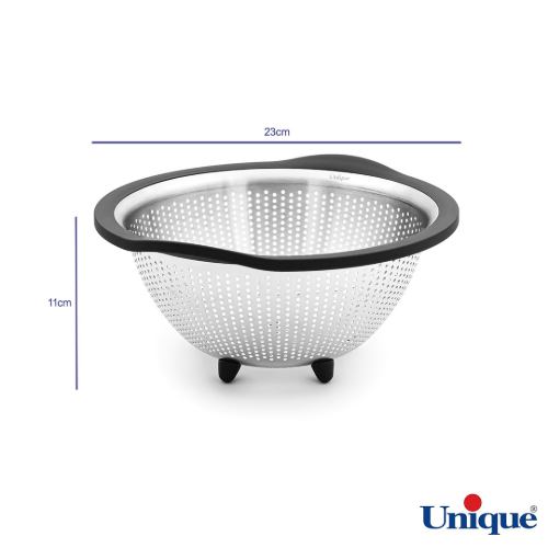 ابعاد آبکش و سبد استیل یونیک UN-4097