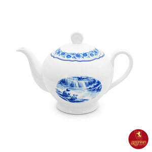 قوری چینی زرین ایتالیا اف طرح سن پترزبورگ سایز 8