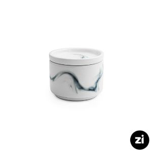 قندان چینی زرین Zi فرم اس بلو استون 120 سی سی