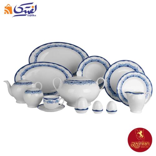 سرویس ماهور 12 نفره چینی زرین ایتالیا اف 102 پارچه