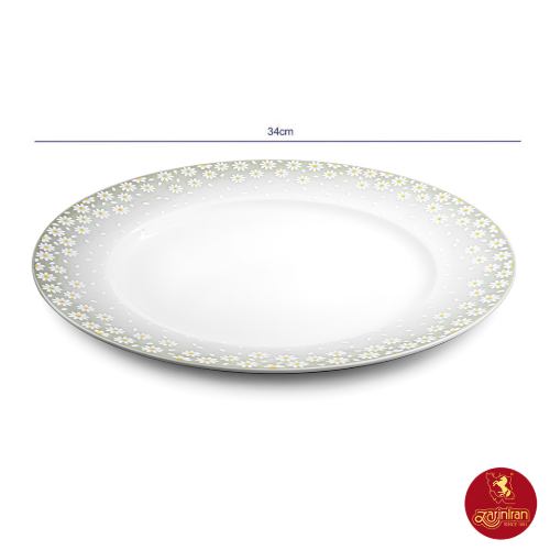 قیمت دیس گرد کامومیلا چینی زرین ایتالیا اف سایز 34