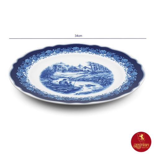 قیمت دیس گرد سن پترزبورگ چینی زرین ایتالیا اف سایز 34