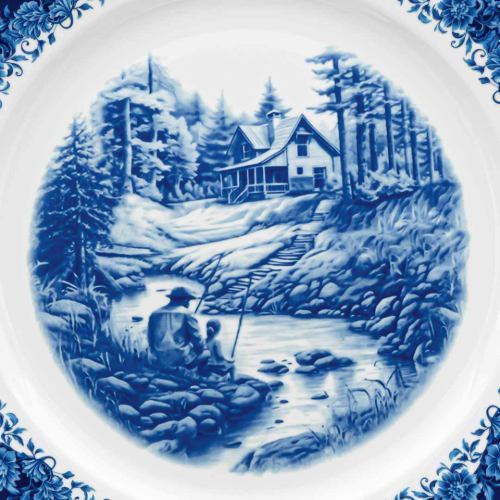 خرید دیس گرد سن پترزبورگ چینی زرین ایتالیا اف سایز 34