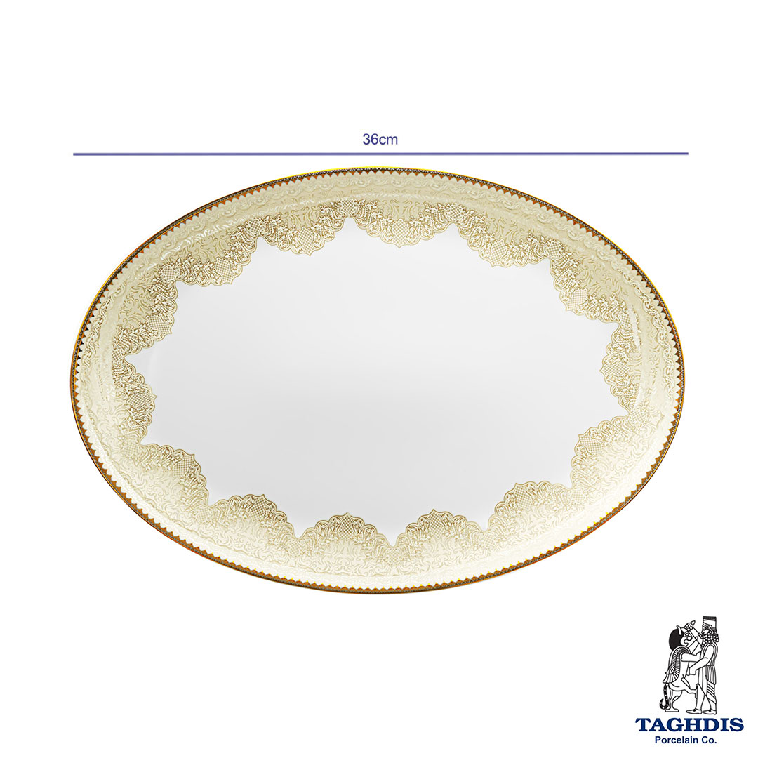 اقلام سرویس غذا خوری کابان چینی تقدیس 90 پارچه