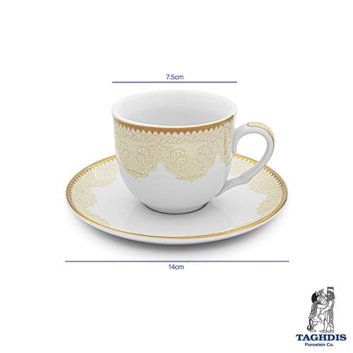 سرویس غذا خوری چینی کابان تقدیس 90 پارچه
