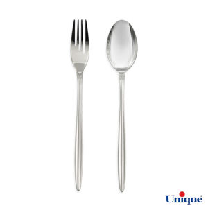 قاشق و چنگال تک استیل یونیک UN-5815