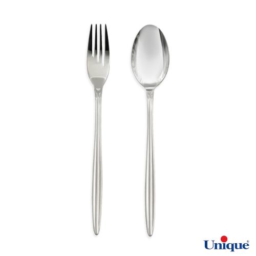 قاشق و چنگال تک استیل یونیک UN-5815