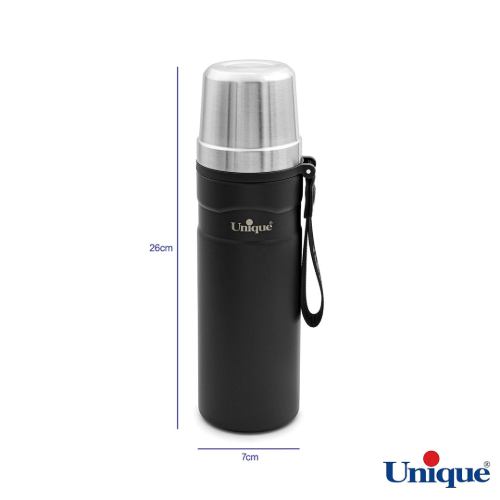 ابعاد فلاسک استیل قلمی کوهستان 600 میلی لیتر یونیک UN-1861