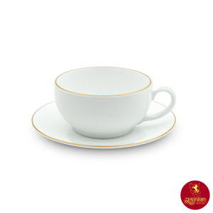 سرویس کاپوچینو زرین زرگلد 6 نفره چینی زرین سایز 10 ایتالیا اف