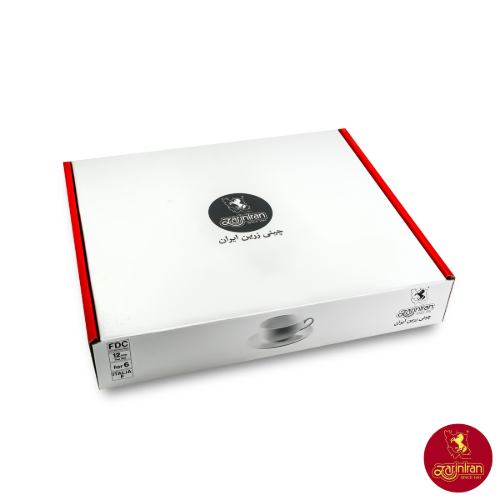 سرویس کاپوچینو زرین زرگلد 6 نفره چینی زرین سایز 10 ایتالیا