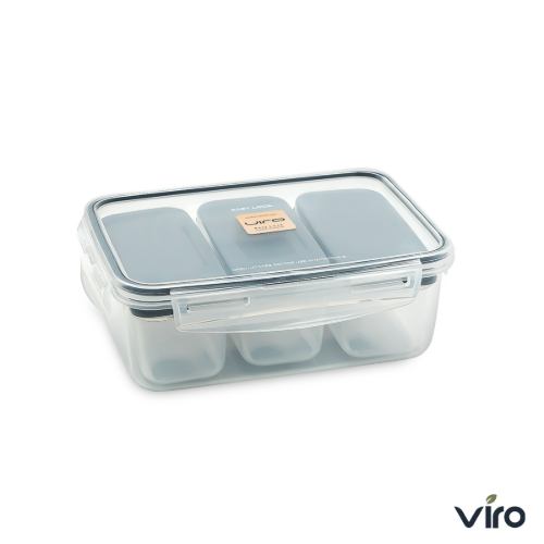 ظرف فریزری 3 خانه مستطیل ویرو کد 203/3