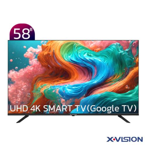 تلویزیون 58 اینچ هوشمند ایکس ویژن مدل 58XCU700 ال ای دی