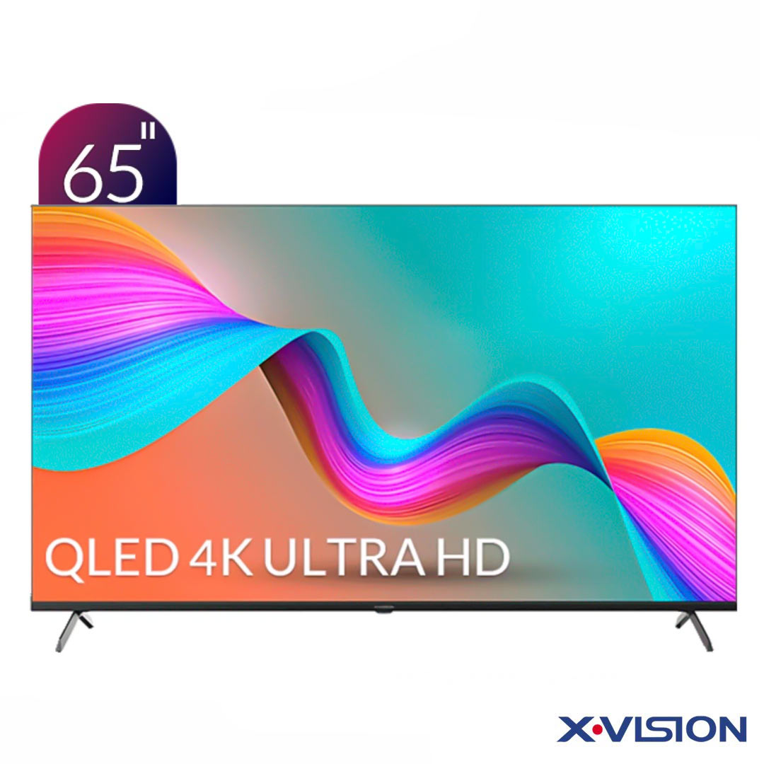 تلویزیون 65 اینچ هوشمند ایکس ویژن مدل 65XH15 کیو ال ای دی