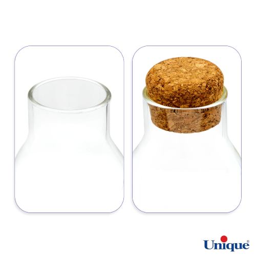 بطری شیشه ای یونیک