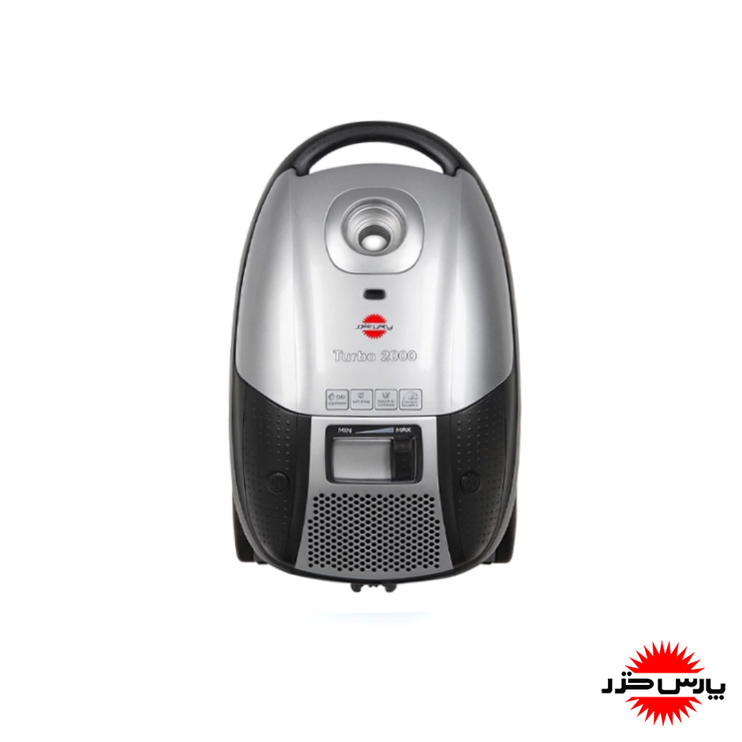 جارو برقی TURBO 2000 پارس خزر نقره ای