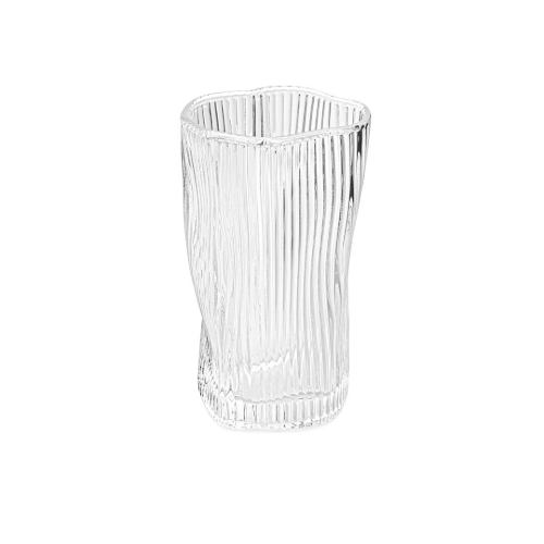 لیوان مدل دفورمه خطی حجم 270 میلی لیتر 6 عددی کد D-75123