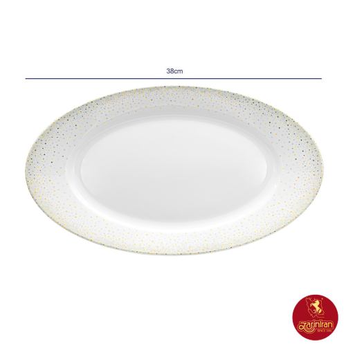 خرید سرویس گلدن گلکسی چینی زرین شهرزاد 6 نفره 35 پارچه