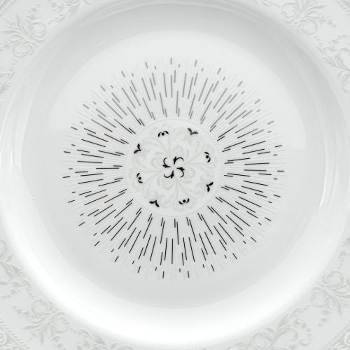 سرویس چینی زرین ایتالیا اف 6 نفره 28 پارچه