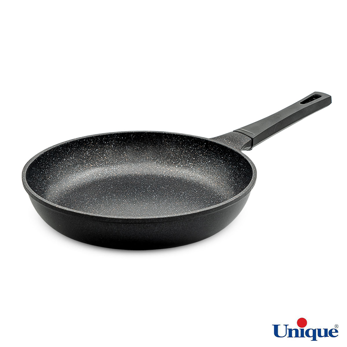 تابه تک دسته یونیک سایز 28 کف گرانیت مشکی UN-8903