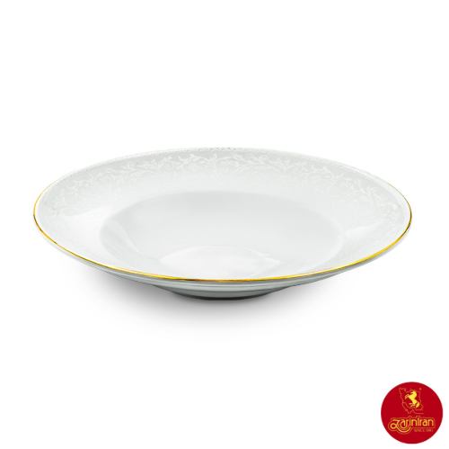 بشقاب گود پاستا چینی زرین ایتالیا اف سیلوان سایز 30