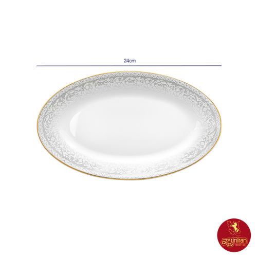 خرید دیس بیضی زرین سیلوان چینی زرین ایتالیا اف سایز 24