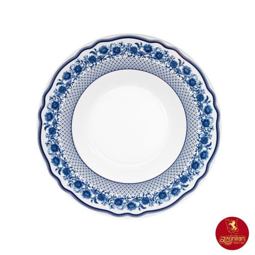 بشقاب گود پاستا چینی زرین ایتالیا اف سن پترزبورگ سایز 30