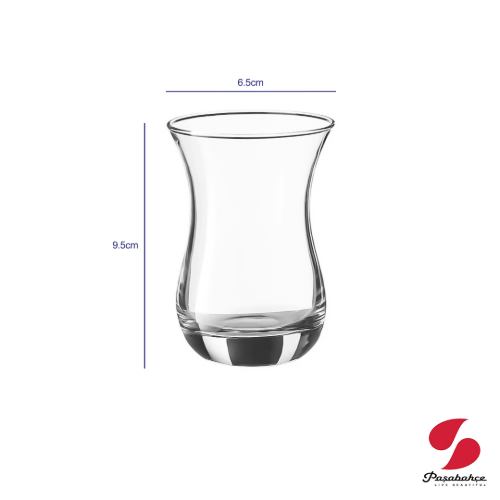 خرید استکان تک عددی آیدا کمر باریک پاشاباغچه کد 62511