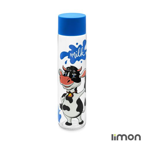 بطری آب استوانه ای لیمون سایز کوچک 1726