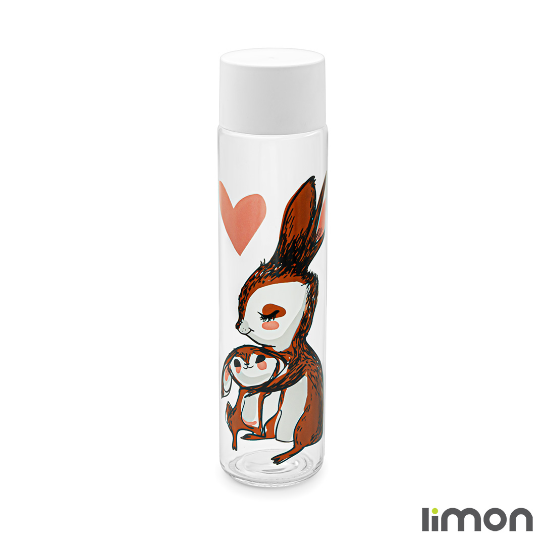گنجایش بطری آب استوانه ای لیمون سایز کوچک 1726