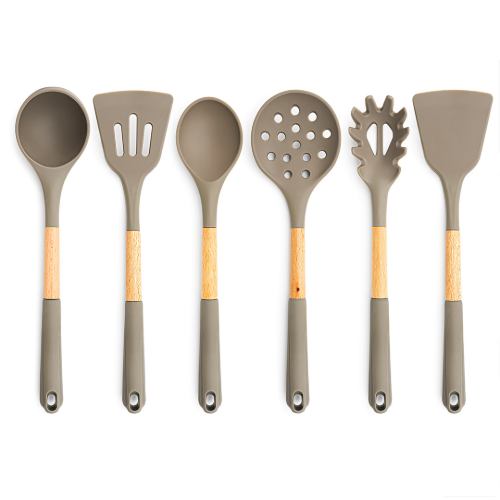 قیمت سرویس کفگیر ملاقه سیلیکونی اسکیت 7 پارچه کد 32C
