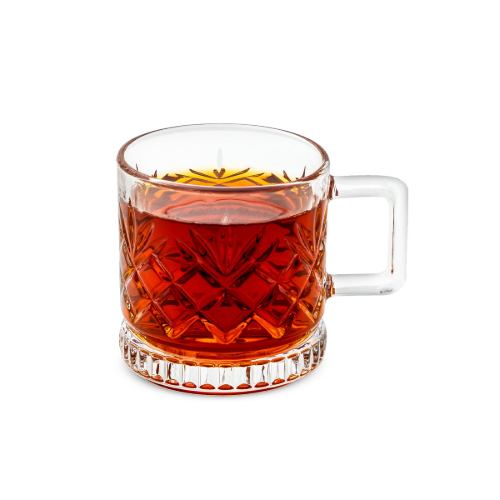 نیم لیوان دسته دار مدل خشتی