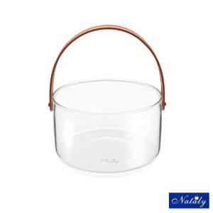 ظرف پذیرایی پیرکس دسته پلاستیک کد CH-C0900
