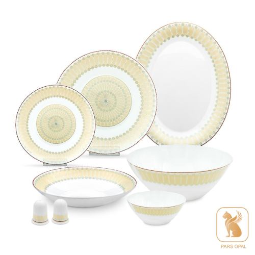 سرویس 28 پارچه 6 نفره طرح دیاکو پارس اپال کد 544