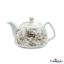 قوری چینی یونیک مدل گرانیت طلایی UN-7542