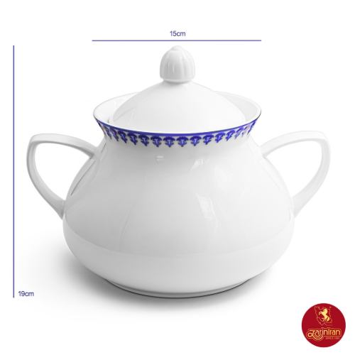 قیمت سوپ خوری چینی زرین شهرزاد طرح سمرقند