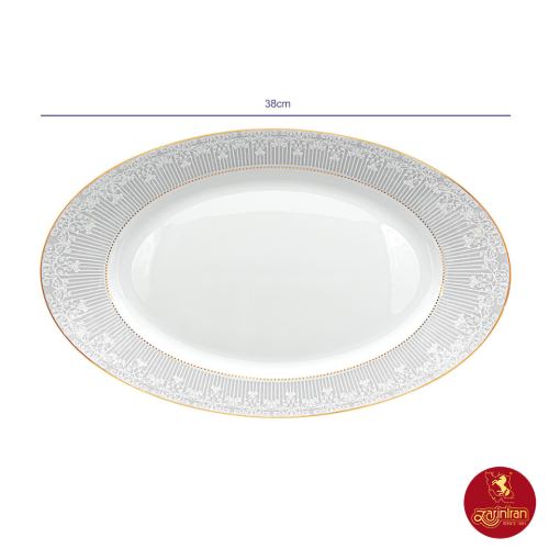 خرید سرویس چینی زرین شهرزاد طرح سینره 12 نفره 108 پارچه