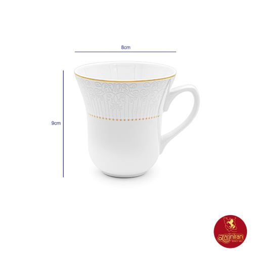 فنجان چینی زرین شهرزاد طرح سینره