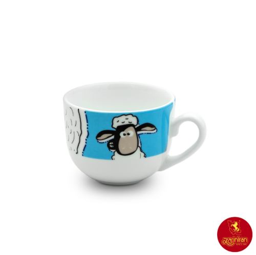 فنجان چینی زرین بره ناقلا