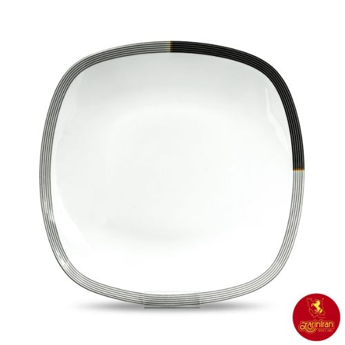 دیس چینی زرین کواترو طرح وگاس اوریت سایز 36
